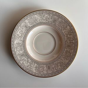 Saucer - Grey Renaissance - Franciscan Masterpiece China